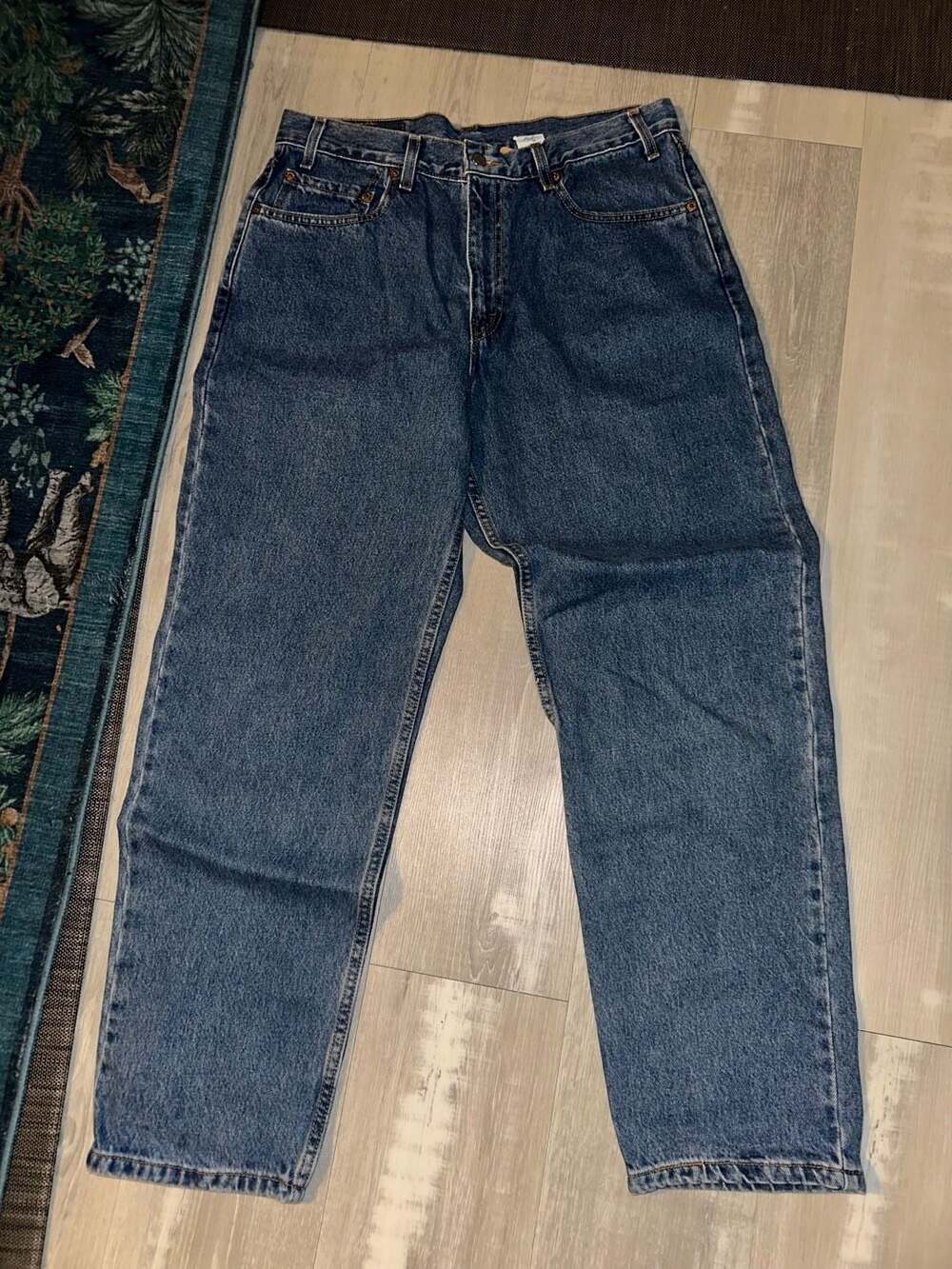 Levi's 550 Relaxed Fit Jeans Size 36x30 Blue Denim
